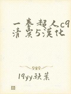 一拳超人c91清炭5汉化