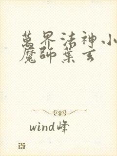 万界法神小说暗魔师叶玄