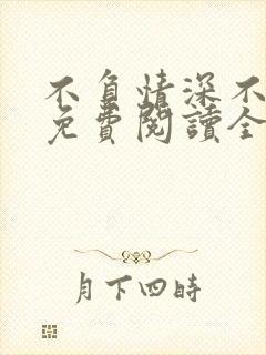 不负情深不负婚免费阅读全文