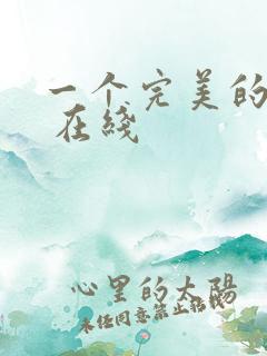 一个完美的结局 在线