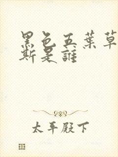 黑色五叶草莫里斯是谁