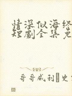 情深似海终成空短剧全集免费