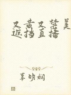 又黄又禁美女无遮挡直播