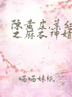 陈黄皮,叶红鱼之麻衣神婿