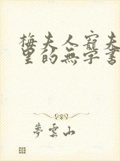 梅夫人宠夫日常里的无字书