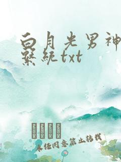 白月光男神自救系统txt