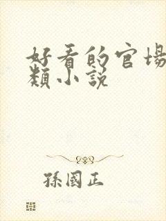 好看的官场重生类小说