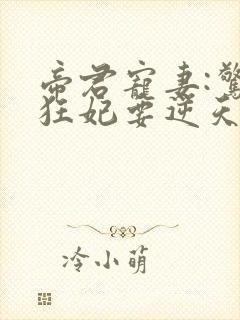 帝君宠妻:惊世狂妃要逆天