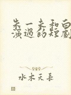 朱一未和白昕怡演过的短剧