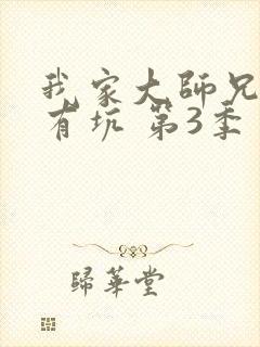 我家大师兄脑子有坑 第3季