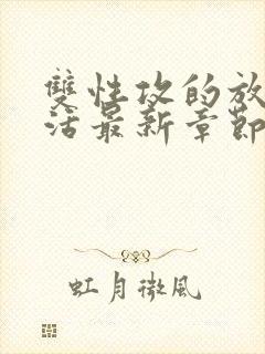 双性攻的放纵生活最新章节