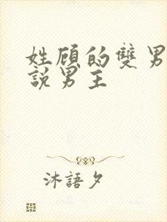 姓顾的双男主小说男主