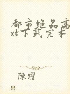 都市绝品高手txt下载完本