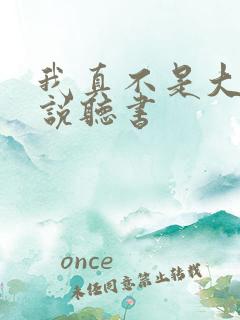 我真不是大佬小说听书