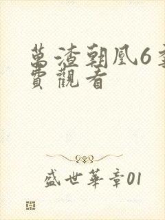 万渣朝凰6季免费观看