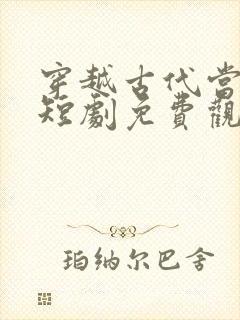 穿越古代当后妈短剧免费观看