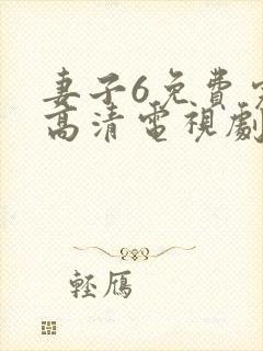 妻子6免费完整高清电视剧看