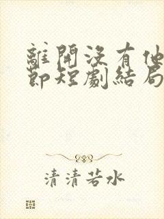 离开没有他的季节短剧结局