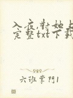 入夜,对她上瘾完整txt下载