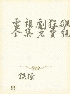 电视剧狂飙风暴全集免费观看高清