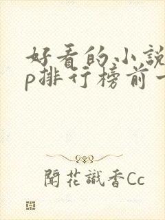 好看的小说app排行榜前十名