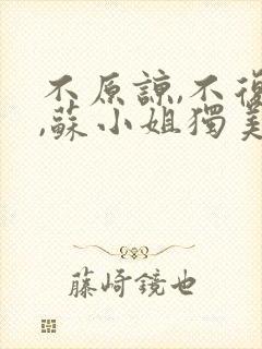 不原谅,不复合,苏小姐独美 小说