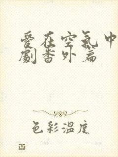 爱在空气中的泰剧番外篇