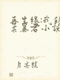 再生缘:我的温柔暴君小说免费阅读