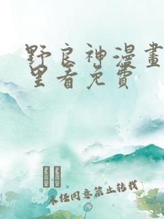 野良神漫画在哪里看免费