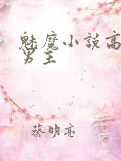 魅魔小说高干双男主