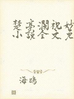 楚亭澜祝妙风的小说全文免费阅读