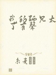 我的师兄太稳健了有声