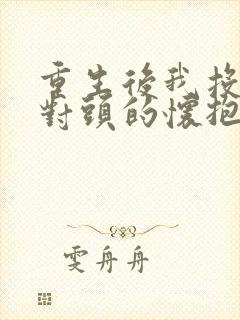 重生后我投入死对头的怀抱小说