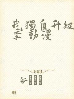 我独自升级第二季 动漫