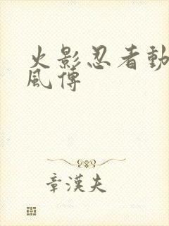 火影忍者动漫疾风传