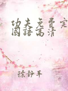 功夫免费完整版国语高清