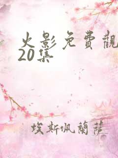 火影免费观看720集