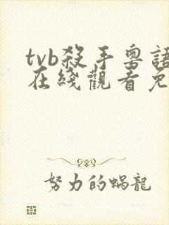 tvb杀手粤语在线观看免费高清