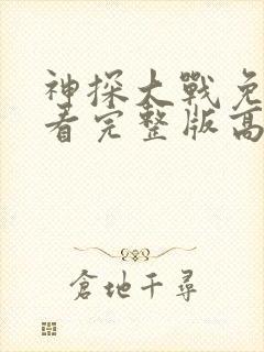 神探大战免费观看完整版高清