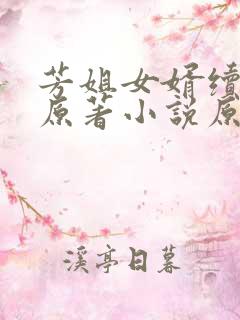 芳姐女婿续集和原著小说原著