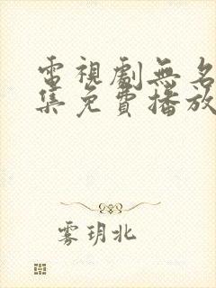 电视剧无名者全集免费播放