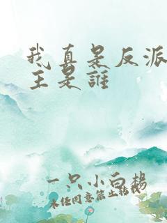 我真是反派啊女主是谁