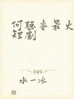 何聪睿最火5部短剧