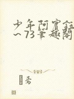 少年阿宾钰慧1～73笔趣阁txt