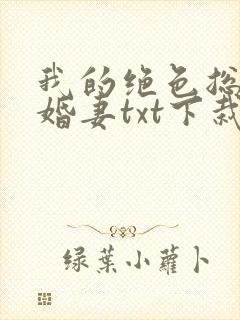我的绝色总裁未婚妻txt下栽