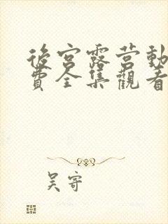 后宫露营动漫免费全集观看