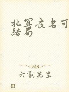 北冥夜名可小说结局