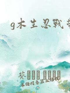 g木生忍战带土