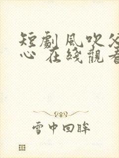 短剧 风吹父子心 在线观看