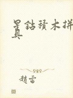 星钻积木拼装玩具